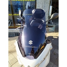 Zeus Motor 2013-2020 Suzuki Burgman Uh 200 Uyumlu Ön Cam Koyu Füme