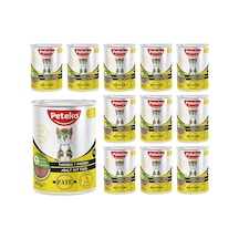 Yetişkin Kedi Tavuklu Pate 400 Gr X 12 Adet 100 G