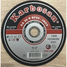 Karbosan 180x1.9x22.23 İnox Kesme Taşı 5 Adet