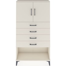 Arges Dolap 2 Raflı 4 Çekmeceli 2 Kapaklı 88x30x163 Aytaşı-ay... Aytaşı