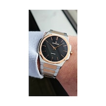 Rym-280273 Ultra Slım Raymond Erkek Kol Saati - Safir Cam Ve %100 Paslanmaz Çelik - 2 Yıl Garanti Metalik