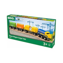 Brio World 3 Vagonlu Kargo Treni 33982