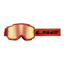Ls2 Charger Goggles Motokross Gözlük Neon Turuncu