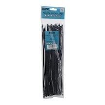 Siyah 3.6x300mm Plastik Cırt Kelepçe 100pcs Bx40