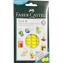 Faber Castell Tack-it Çok Amaçlı Renkli Yapıştırıcı-sarı