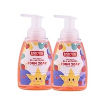 Babyton Doğal Çilekli Köpük Sabun 2'li Set 350 Ml