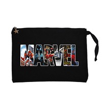 Marvel Spiderman in Post Siyah Clutch Cüzdan / El Çantası Siyah