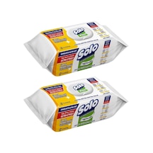 Yüzey Temizlik Havlusu - Mendili 100 Yaprak Limon & Portakal Tazeliği 2 Li Set 200 Yaprak Diğer