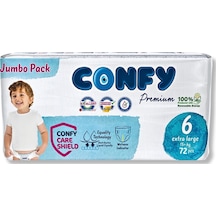 Premium 6 Numara Bebek Bezi Extralarge +15 KG 72 Adet