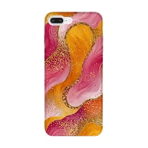 İphone 6 Plus Uyumlu Baskılı Şeffaf Telefon Kılıfı Koleksiyon: Colorwave Flux 2