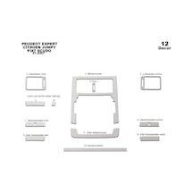 Peugeot Expert Scudo Jumpy Torpido Kaplama 2007 12 Parça Alüminyum