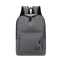 15 İnç Çok Yönlü Sırt Çantası Moda Yıkanabilir Oxford Kumaş Bilgisayar Çantası Siyah Gri Mavi Kırmızı Okul Öğrenci Sırt Çantası Unisex Çok Renkli