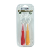 Bebedor 2li Silikon Uçlu Mama Kaşığı  8554