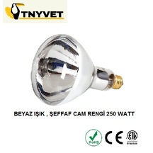 Tnyvet İnfrared Isıtıc Lamba 250 Watt Beyaz