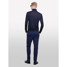 Sisley Erk Pamuk Karışımlı Dar Kesim Chino Pantolon Erkek Soluk Lacivert Pantolon - 324a4jgcsf04w