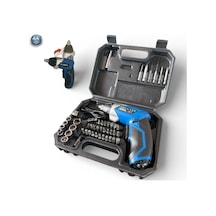 Hpa0416 Şarjlı Vidalama, 4v, 1.3ah, 4nm, 200 Dev/dk, 1/4 Hex Lokmalı Set
