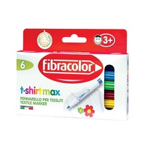 Kayakirtasiye Fibracolor T-Shirt Marker 6 Renk