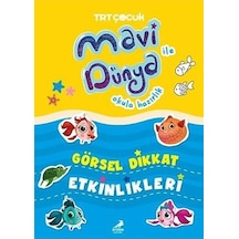 TRT Çocuk - Görsel Dikkat Etkinlikleri - Mavi Dünya ile Okula Hazırlık- Erdem Çocuk
