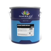 Pamukkale 4530 Epoksi Zemin Boyası 18+3 Kg Antrasit Gri Ral 7016