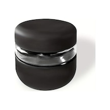 Willowhaven Siyah 16oz Borosilikat Cam Yemek Kabı Kapaklı Hava Geçirmez Mikrodalga Fırın Dayanıklı Siyah