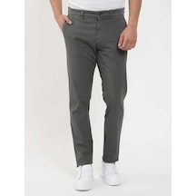 Dufy Haki Erkek Regular Fit Düz Pantolon - 105357-haki