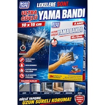 Ultra Güçlü Yama Bandı Çatlak, Delik Ve Su Kaçaklarına Kalıcı Çözüm 4 Adet