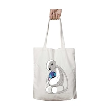 Art Hediye Büyük Kahraman 6 Lilo Ve Stitch Karışımı İki Taraf Kalıcı Yıkanabilir Okul Plaj Omuz Bez Çanta Çok Renkli