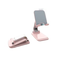 Joyhub Masaüstü Cep Telefonu Tutucusu Tablet Tutucusu Katlanır Teleskopik Tembel Cep Telefonu Tutucusu Masaüstü Açık Pembe Var Direksiyon
