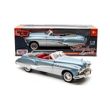 1949 Buick Roadmaster Convertible - Light Blue 1:18 Scale Diecast Model Car Motormax