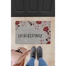 Evaşk Kapı Önü Paspası Vinil Kaymaz Tabanlı 45 X 70 Evaşkdm11104