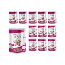 Prostar Yetişkin Köpek Biftekli Pate Yaş Mama 400 Gr X 12 Adet