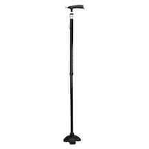 Agst011 Ayarlanabilir Dörtlü Lastikli Baston Siyah / Black - Zum130800009