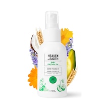 Bebek Masaj Yağı Vegan %100 Doğal Ve Organik İçerikli - 100 Ml