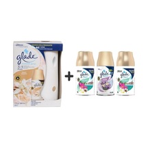 Glade Otomatik İpeksi Vanilya + Lavanta Ferahlığı + 2'li Tropikal Floral 4 x 269 ML
