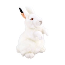 Peluş Oyuncak Beyaz Tavşan Peluş 28 CM