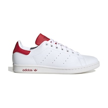 Id1979-e Adidas Stan Smıth Erkek Spor Ayakkabı Beyaz Beyaz - Bordo - Kırmızı