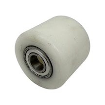 Transpalet Tekeri Poliamid Bilyalı Rulmanlı Beyaz 82x60x20