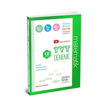TYT Matematik 12'li Deneme  -  Mehmet Kıvrak  -  Üç Dört Beş Yayınları