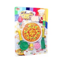 Oyuncak Pizza Kartelası Çok Kaliteli Çok Renkli