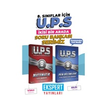 8.sınıf Soru Bankası Ups 2'li Set