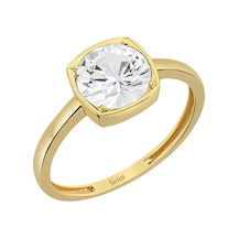 Sirius Beyaz Topaz Taşlı Pingala Yüzük 0802r0045