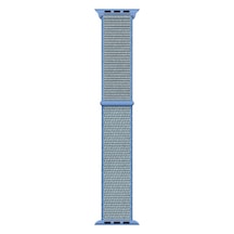 Watch 7 41mm Kordon Band-03 Serisi Hasır Strap Kayış-tahoc Blue