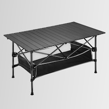 Funky Chaırs Family Xl Katlanabilir Kamp Masası 120x55x50 Siyah