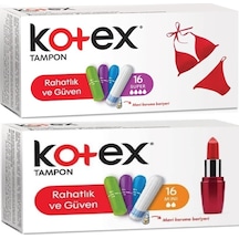 Kotex Tampon Süper - Mini 32 Li Karma Set 2pk 16
