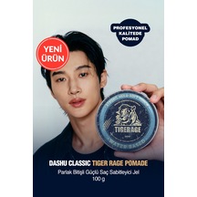Dashu Classic Tiger Rage Pomade Profesyonel Ve Parlak Bitişli Güçlü Tutuşa Sahip Saç Sabitleyici Jel 160 ML