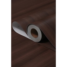 Koyu Ceviz Yapışkanlı Kaplama Folyo 120 Cm Mobilya, Duvar, Kapı, Mutfak İçin Kw312 120 X 650 Cm