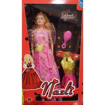 Nazlı Bebek Yedek Elbiseli Aynalı Bebek Oyuncak Bebek