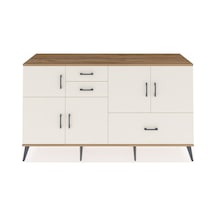 Hyperion Konsol 5 Raflı 3 Çekmeceli 5 Kapaklı 176x44x99 Çam-aytaş Çam-aytaşı