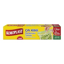 Koroplast Çift Kilitli Dondurucu Torbası Orta 12'li - 8 Adet Tarı