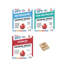Nartest Lgs 8. Sınıf Prestij 20li Matematik Fen Ve Türkçe Denemeleri + Telefon Standı